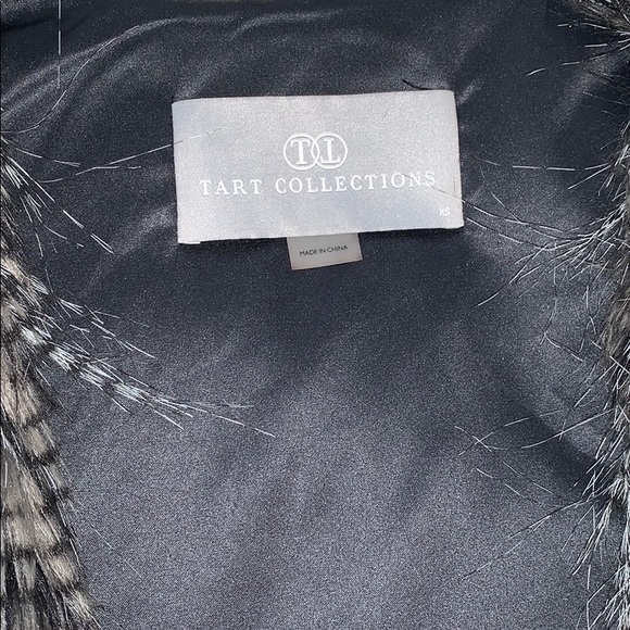 Luxury faux fur vest xs-s - Picture 2 of 4